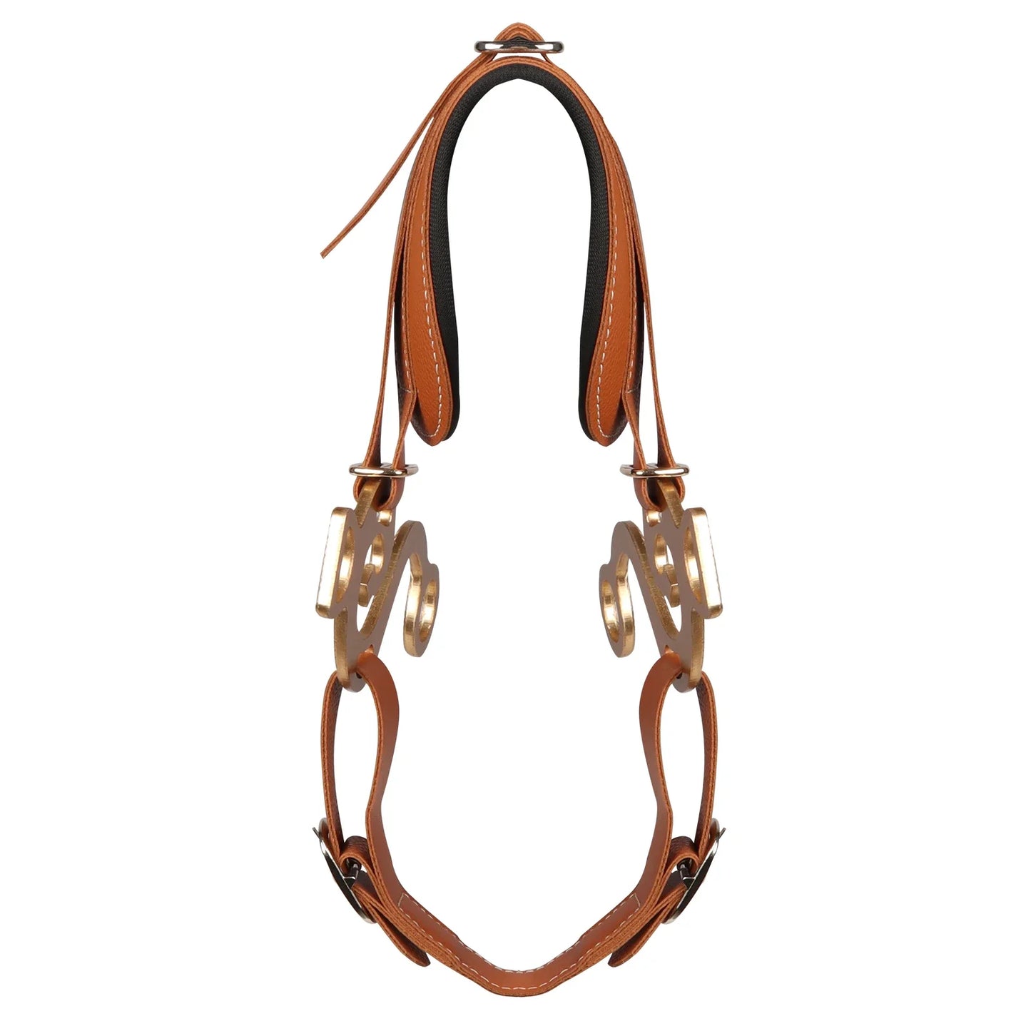Horse Bit Bridle Hackamore Brown