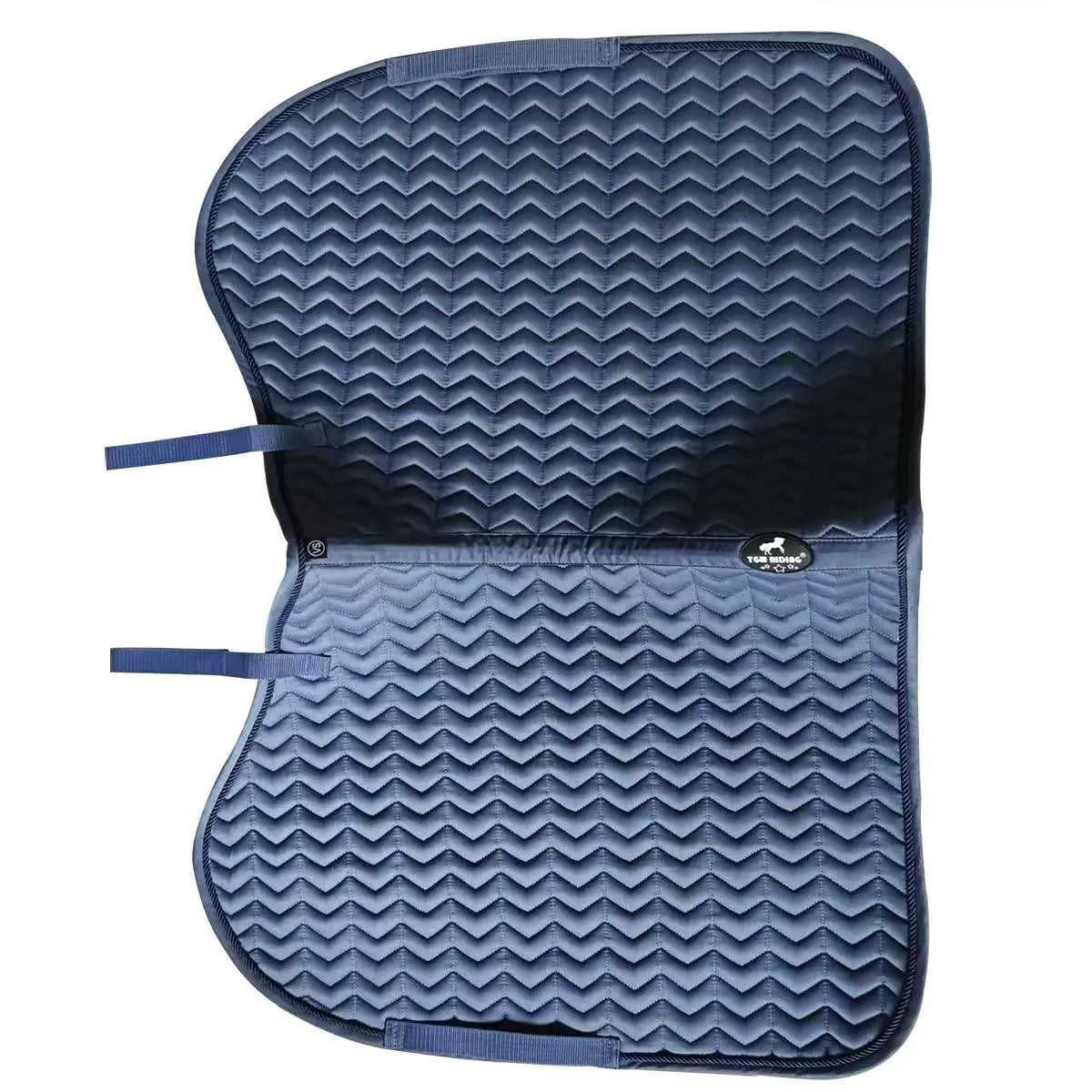 Classic saddle pad with elegant quilting.