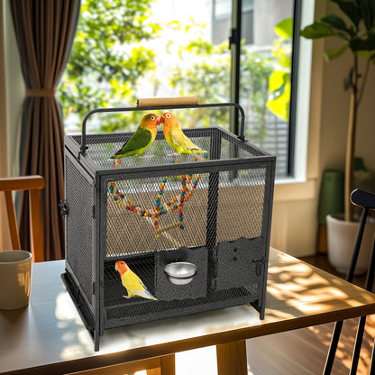 22 Inch Iron Bird Travel Carrier Cage