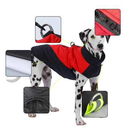 Pet Down Jacket, Medium Large Dog, Waterproof