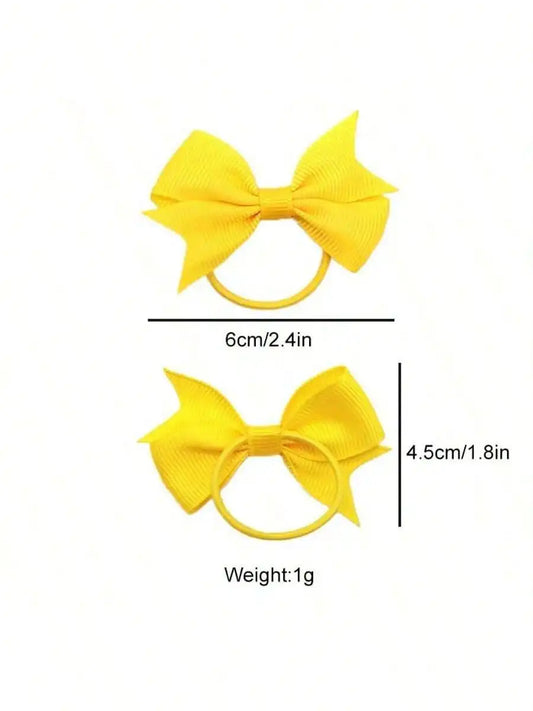 20pcs Assorted Color Hair Bows