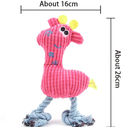 Interactive Toy, Fleece Squeak Play Product, for Puppy & Kitten Teeth Grinding