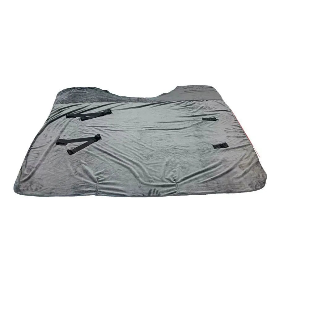 Horse Protective Warm Clothing Soft Thickened Flannel Mosquito Insect Blanket Comfortable Cold Weather Horse Gear