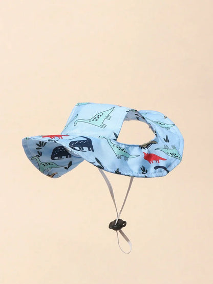 Sun Hat for Small Dogs, Ear-Exposed Design