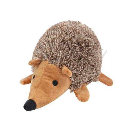 Squeaky Dog Chew Toy Bite-Resistant Cute Soft Dog Chewing Toy Washable Cartoon Hedgehog Pet Toy Pet Teeth Grinding & Cleaning