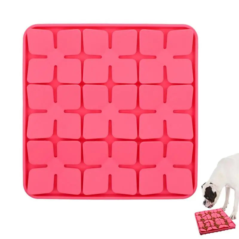 Food Mat Durable,  Pet Licking, Sniffing Mat, Cats And Dogs
