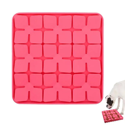 Food Mat Durable,  Pet Licking, Sniffing Mat, Cats And Dogs