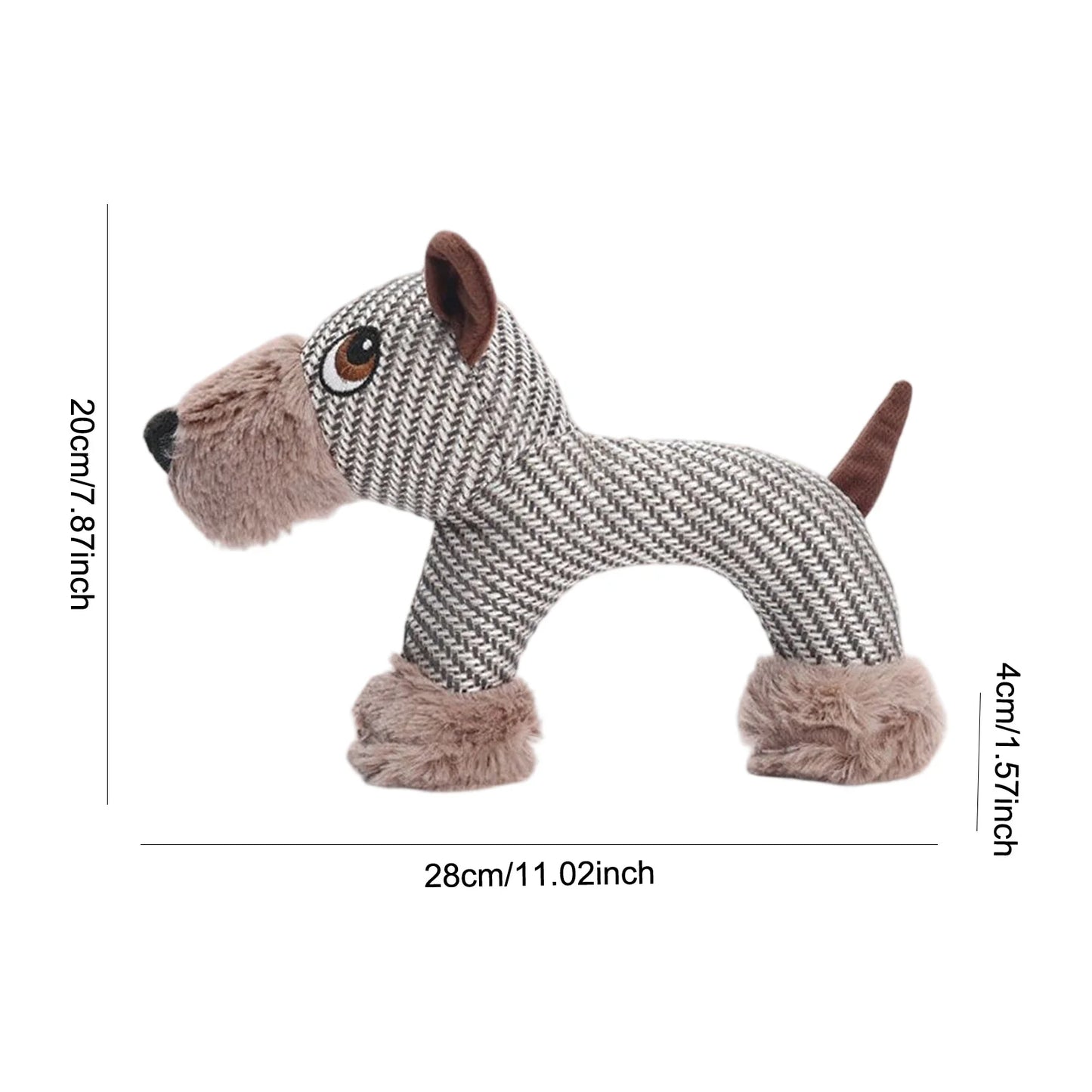 Small Breed Dog Chew Toys, Soft Rubber for Cleaning Teeth