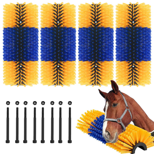 Horse Scratcher Full Massage Grooming Brush Kit