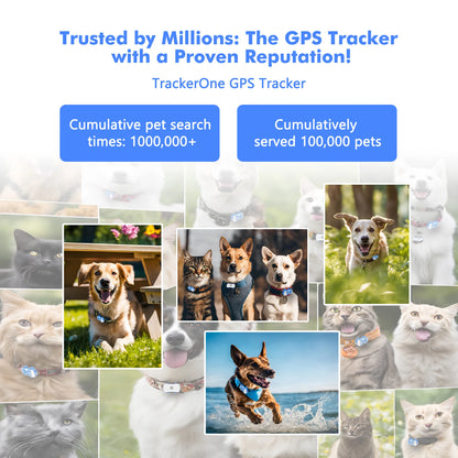 4G GPS Cat Dog Tracker Global Real-Timer, 10+ Days Battery