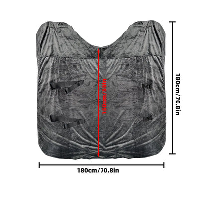 Horse Protective Warm Clothing Soft Thickened Flannel Mosquito Insect Blanket Comfortable Cold Weather Horse Gear