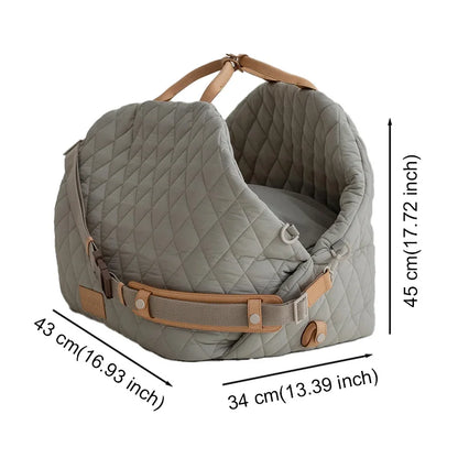 Luxury Outdoor Pet Bag Waterproof Portable Hand Bag For Puppy Cat Multi-use Pet Carrier Bag Dog Car Seat Travel Bag