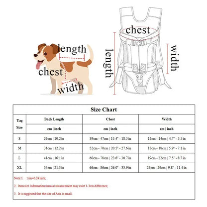 Pet Carrier Backpack for Dogs Cat