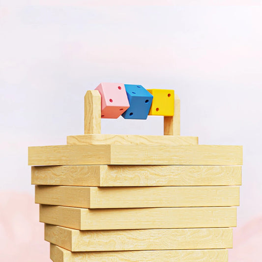 1PC Hamster Chew Toy Wood Platform HA