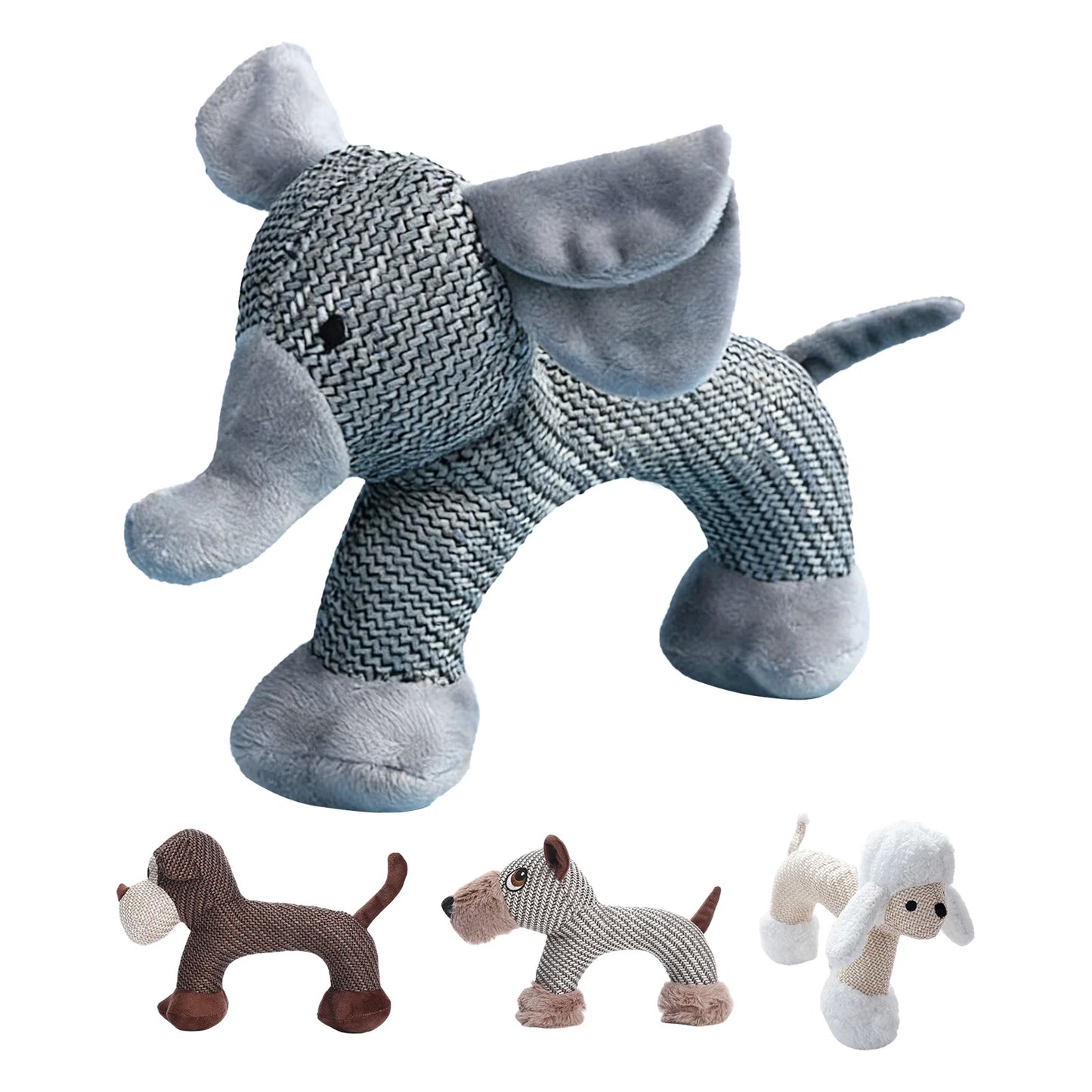 Small Breed Dog Chew Toys, Soft Rubber for Cleaning Teeth