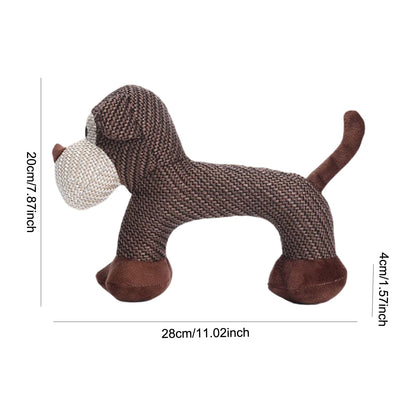 Small Breed Dog Chew Toys, Soft Rubber for Cleaning Teeth