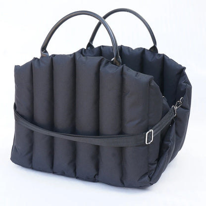 Pet Dog Bag Is Portable and Comfortable for Travel Luxury Handbag Winter Warm Removable Portable Outdoor Travel Safety Seat Bag