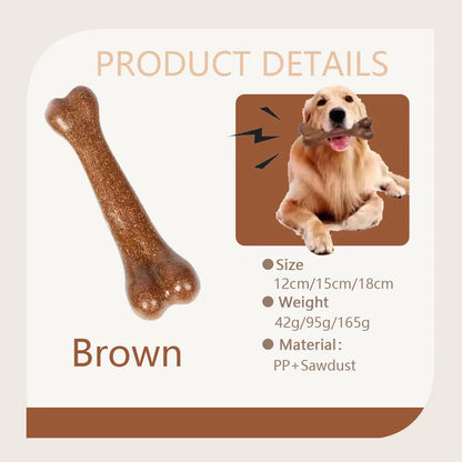 Dog Bone Chew Toys, Natural Non-Toxic, Small, Medium, Large Dogs