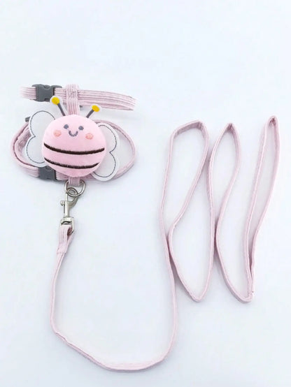 Pet Harness and Leash Set for Cats and Small Dogs
