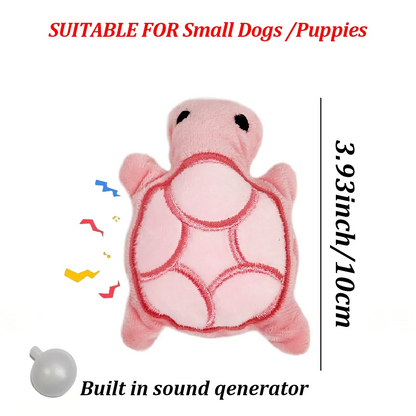 Mini Turtle Chew Toy, Durable, Bite-Resistant, Promotes Dental Health