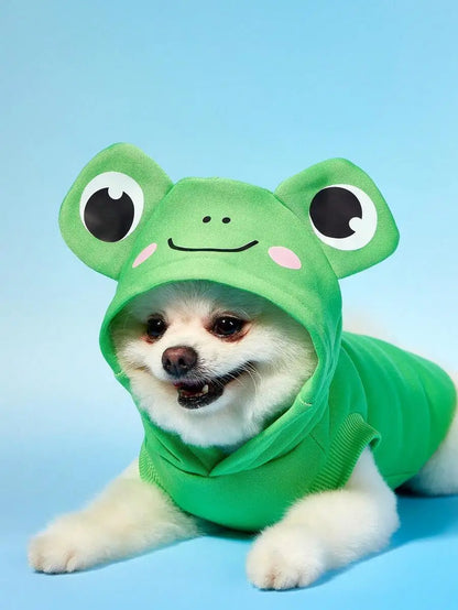 Dogs or Cats Hoodie, With 3D Horns & Ears ,