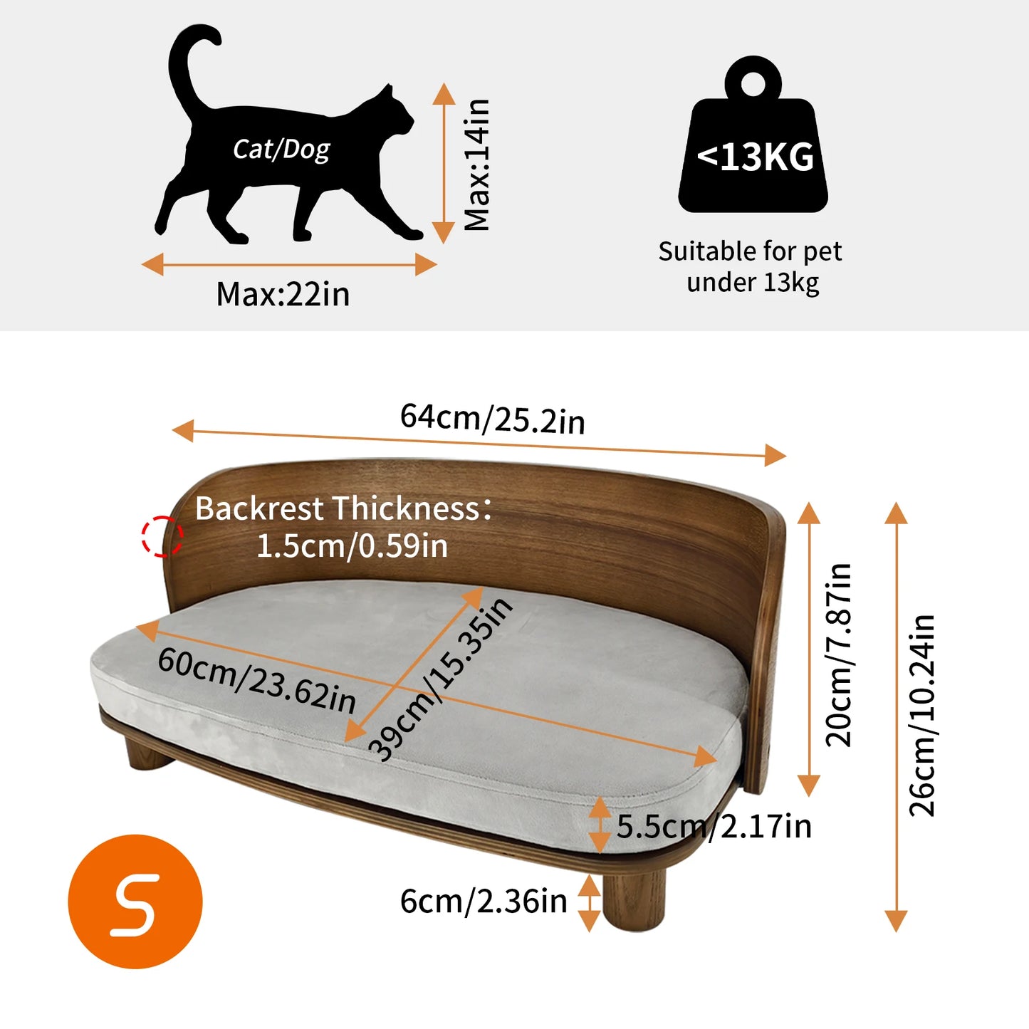 Sofa Chair Lounge for Kitty, or Puppy