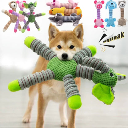 Squeaky Animal Toys, Chew Molar Training, Dental Toys
