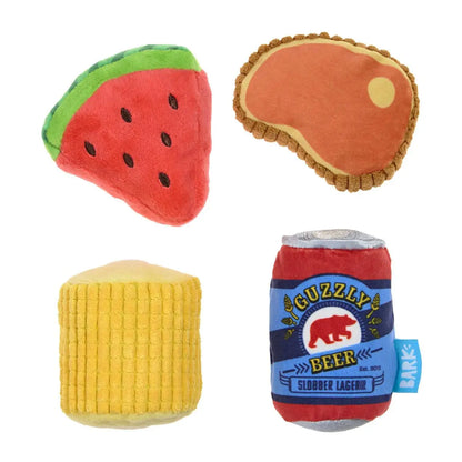 Summer Snack Pack Dog Toy  2pc
