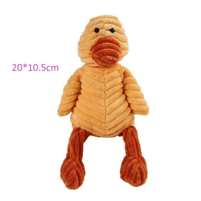Squeaky Dog Toys, Corduroy, Small & Large Dogs