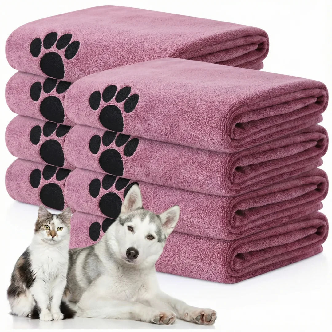 Bath Towel, Soft Washcloth for Dogs & Cats