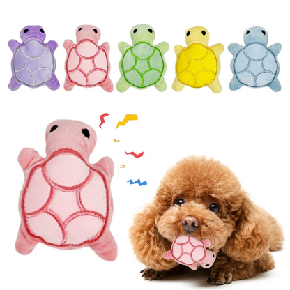 Mini Turtle Chew Toy, Durable, Bite-Resistant, Promotes Dental Health