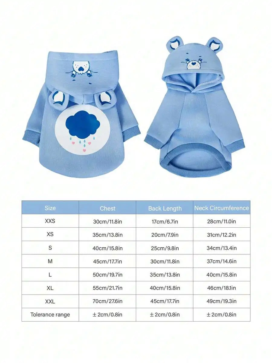 Hooded Pet Sweater for Small Dogs or Cats