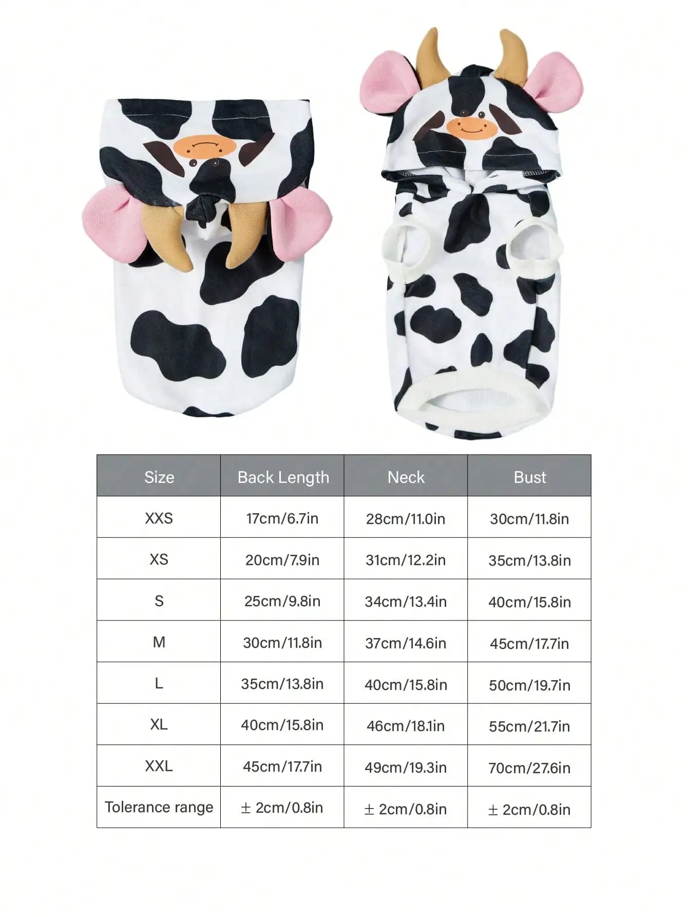 Dogs or Cats Hoodie, With 3D Horns & Ears ,