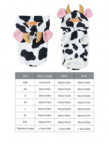 Dogs or Cats Hoodie, With 3D Horns & Ears ,