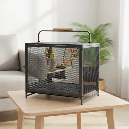 22 Inch Iron Bird Travel Carrier Cage