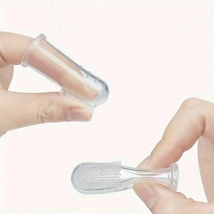 5-Piece Finger Toothbrush Set, Dogs and Cats