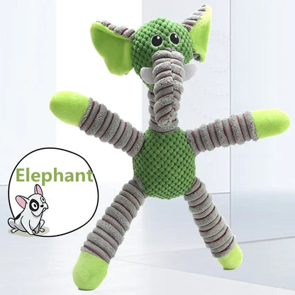 Squeaky Animal Toys, Chew Molar Training, Dental Toys