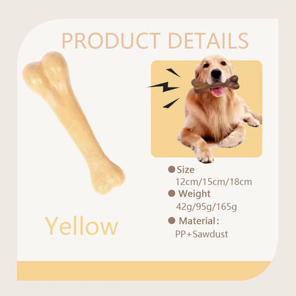 Dog Bone Chew Toys, Natural Non-Toxic, Small, Medium, Large Dogs