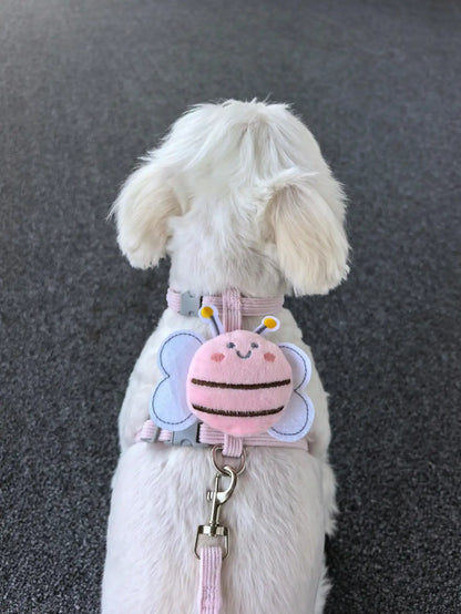 Pet Harness and Leash Set for Cats and Small Dogs