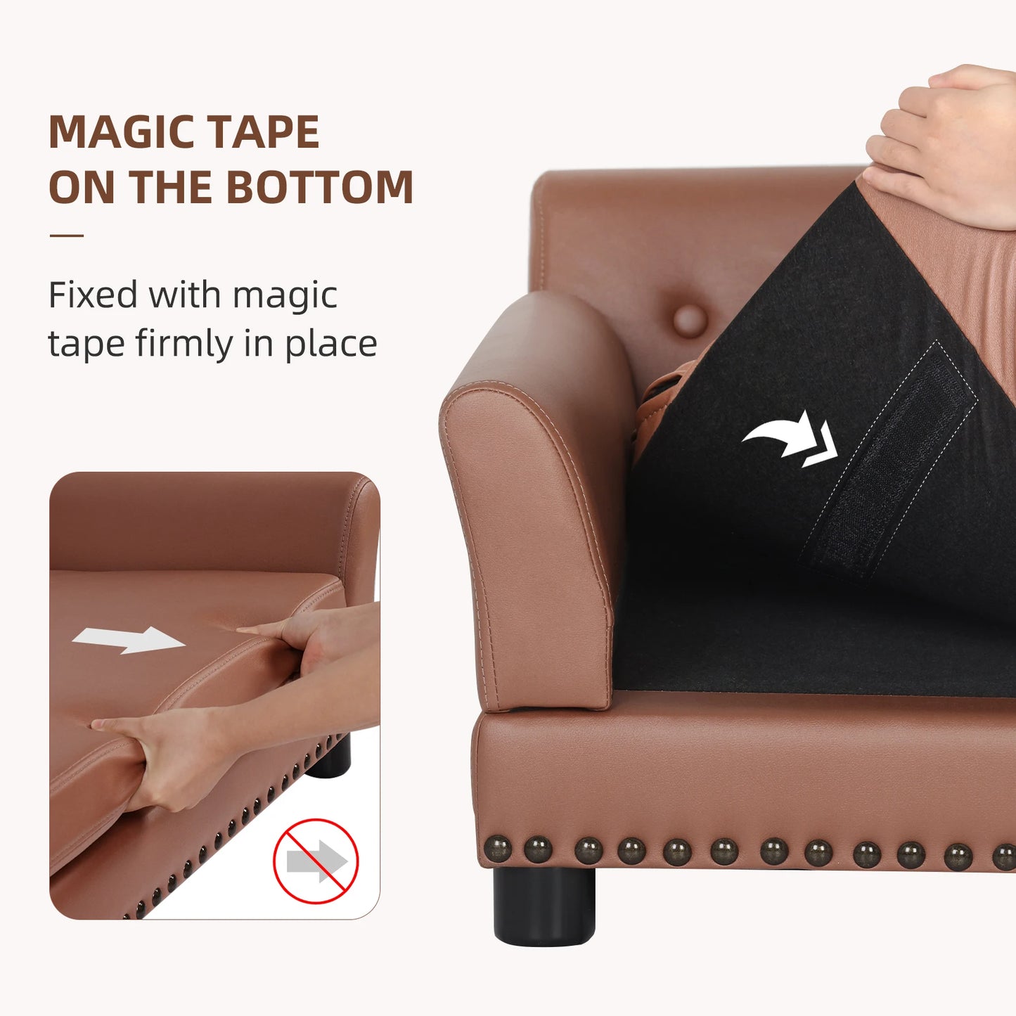 Waterproof Sofa-type Dog Lounge Bed, Extra Large
