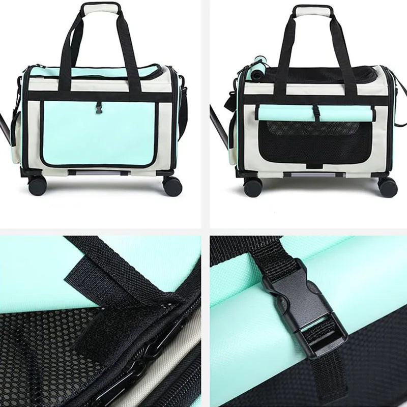 Portable Case Detachable Dog/Cat Foldable Travel Carrier Bag