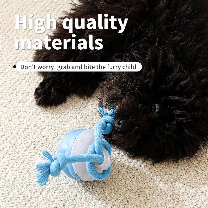Electric dog ball, pet toy ball, USB charging dog interactive toy, durable dog chew ball toy, bringing endless fun and exercise