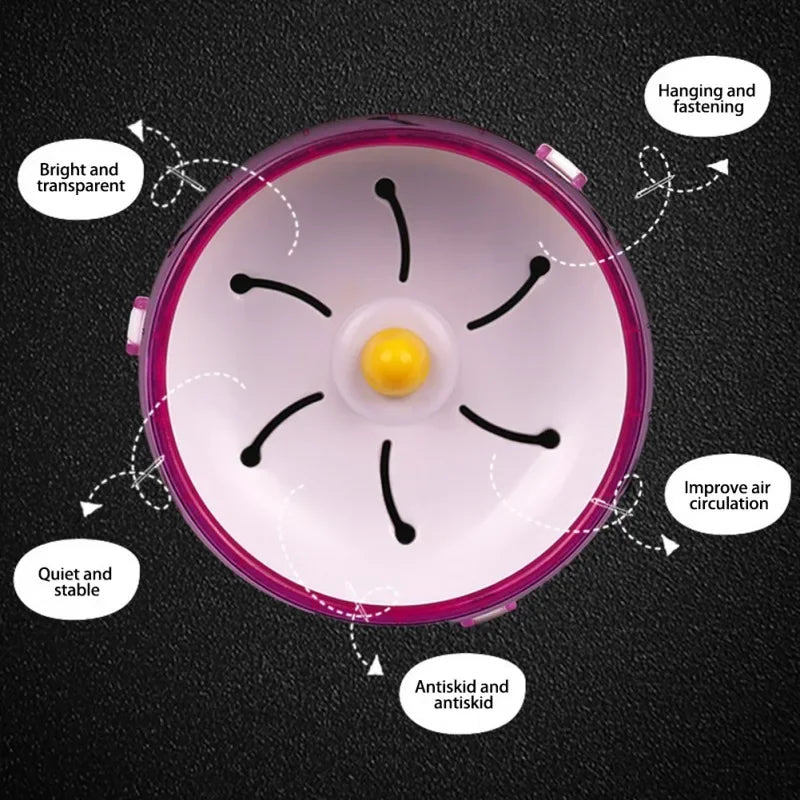 Pet Hamster Toy Exercise Wheel for Hamsters, Mice, Rats, Gerbils