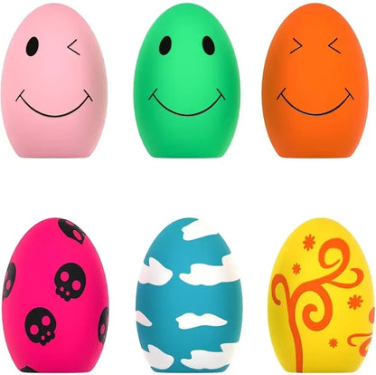 Squeaky Rubber Chew & Fetch Toys for Puppies