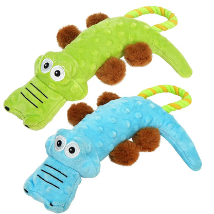 Dog Squeaky Toy, 2 Pack,, Tug of War Toys, Chew Toy